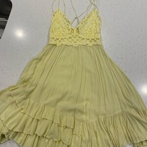 Yellow women’s dress